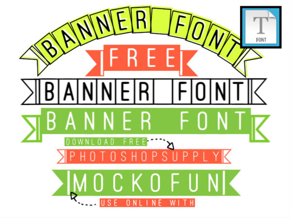 Banner Fonts